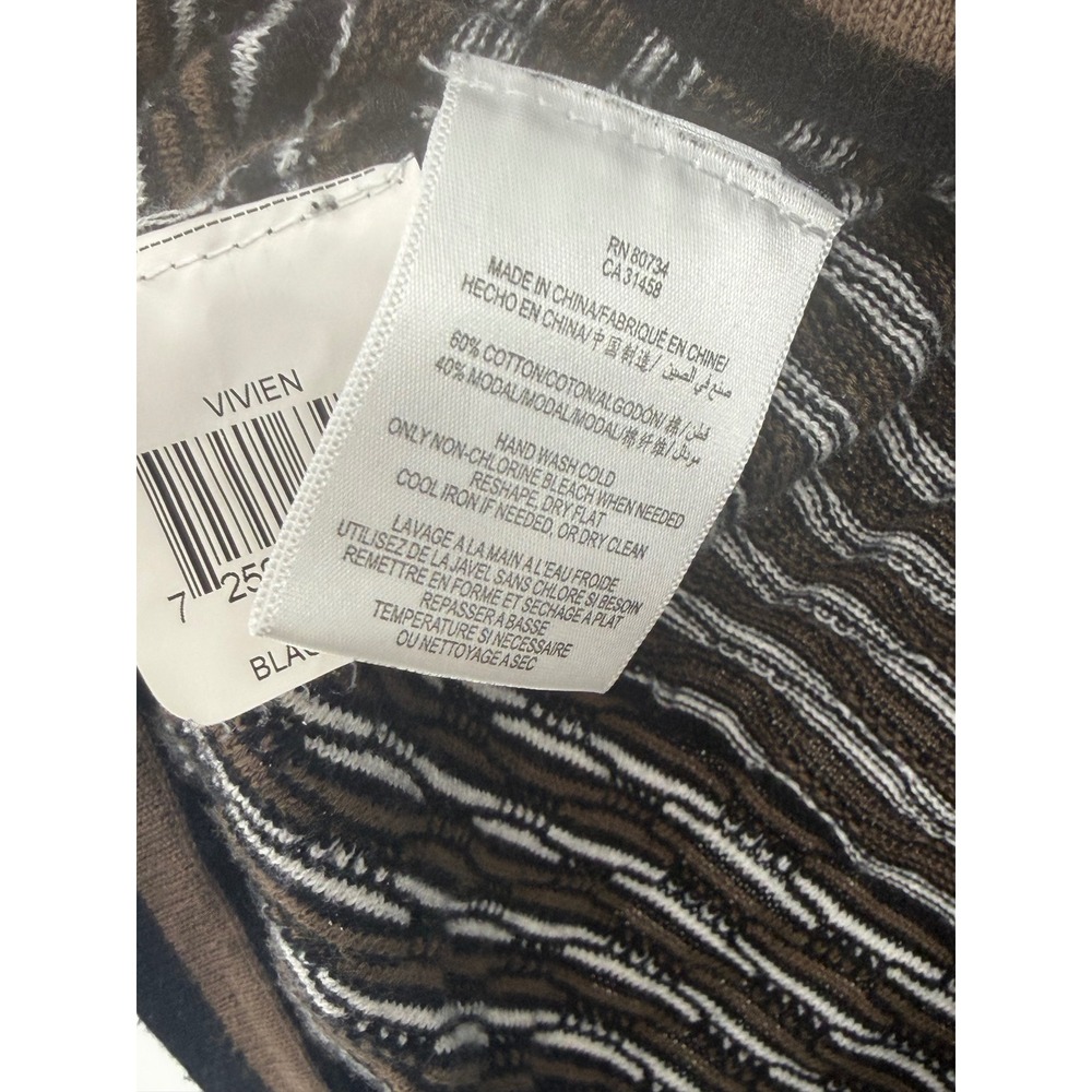 BCBGMaxAzria Womens Viven Wrap Small Cardigan Whimsigoth Boho Business Causal - Picture 7 of 11